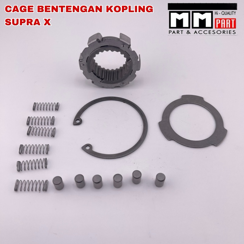 Cage Bentengan Kopling Supra X - Bentengan Kopling Cage Assy Cage Mimis Lonceng Supra X 110 Grand