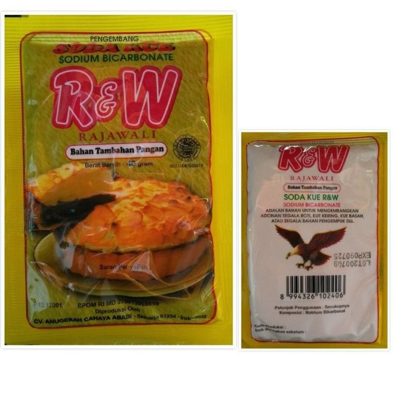 

Soda Kue RW per Sachet 40 gr