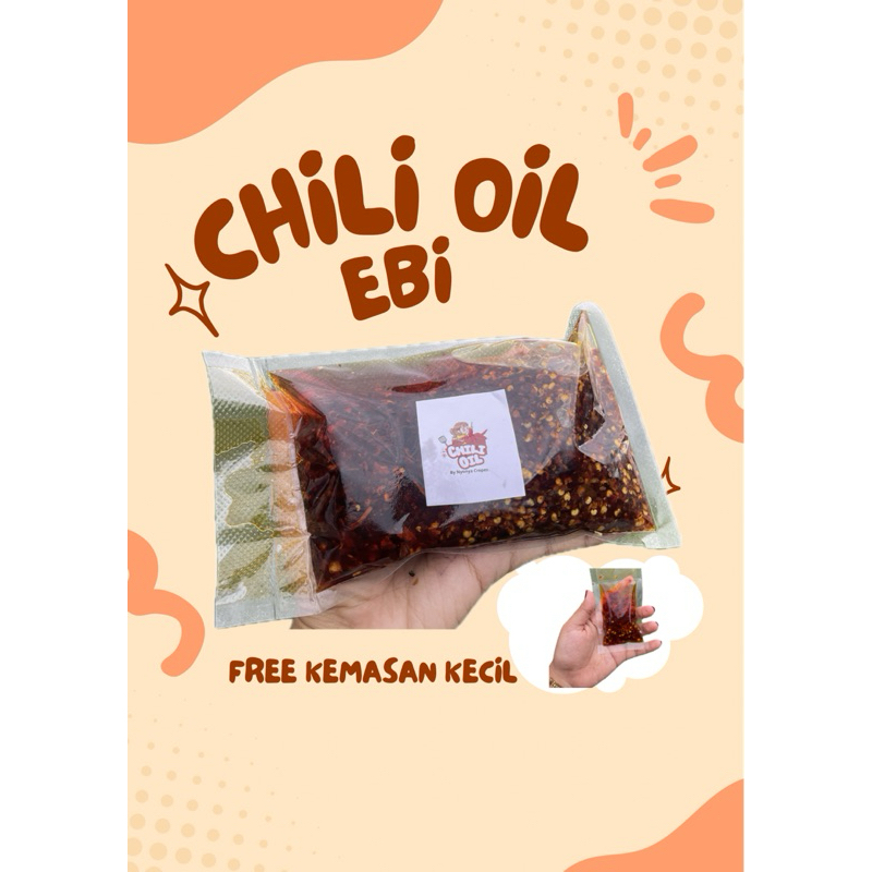 

CHILI OIL UDANG REBON