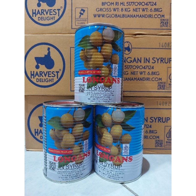 

Canned longan in syrup haverst delight longans in syrup of thailand Lengkeng sirup Longan kaleng lengkeng kaleng Kelenkeng dalam sirup