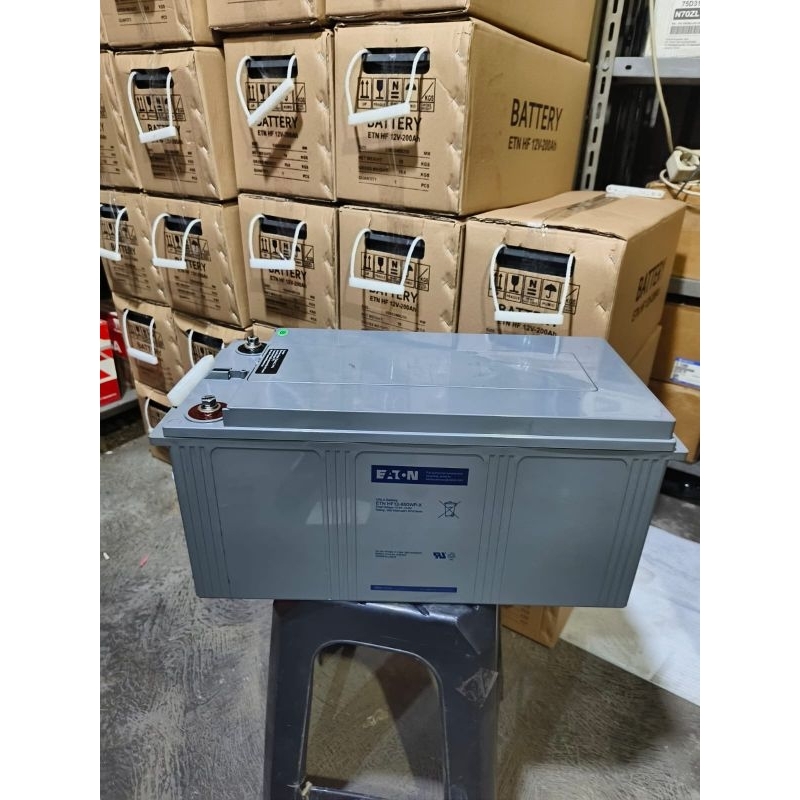 BATTERY 12V 200AH EATON BARU HIGH PERFORMANCE