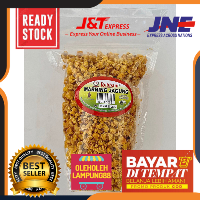 

Marning Jagung Robbani Asli Lampung 150gr Marning Jagung Asli Lampung Oleh Oleh Lampung Khas Lampung