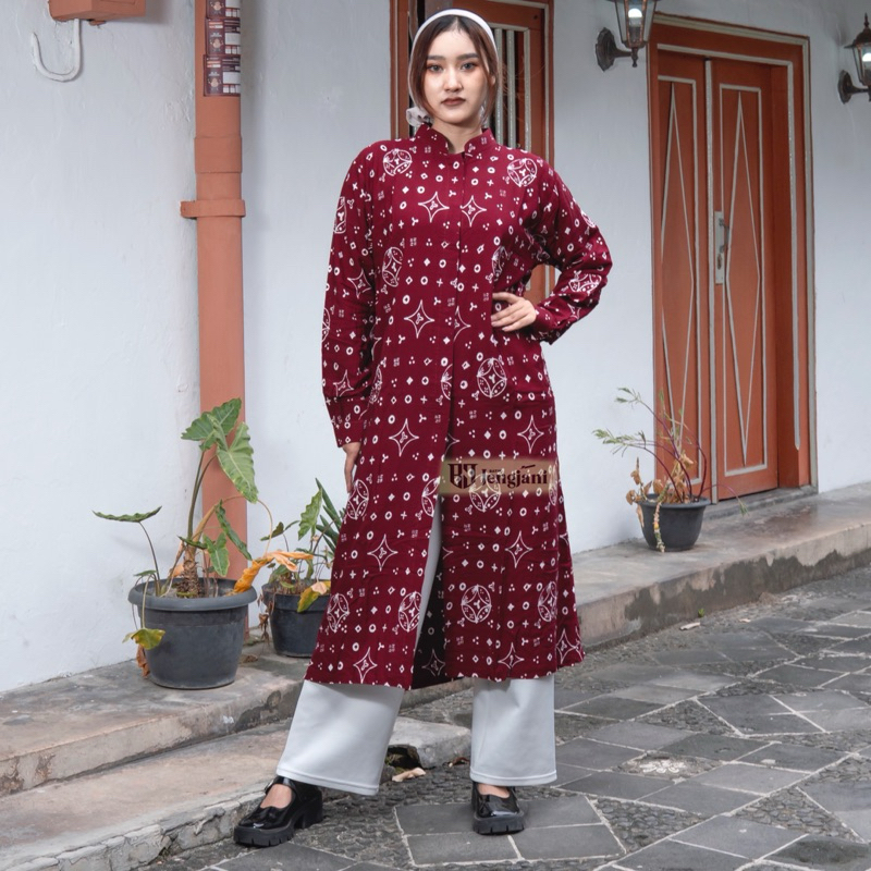 Tunik Batik Shibori Laksmi