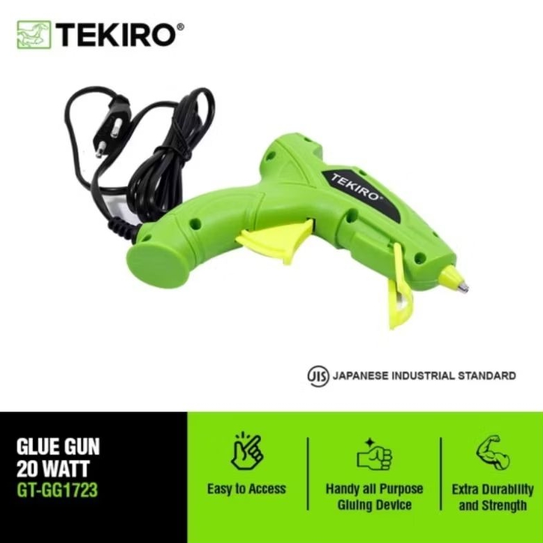 

TEKIRO glue gun 20 WATT lem tembak KECIL 20watt lem bakar glue stick ORIGINAL