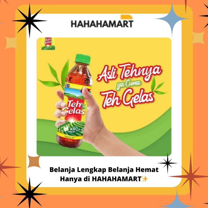 

TEH GELAS BOTOL 350 ML || HARGA KARTON ISI (12 PCS)