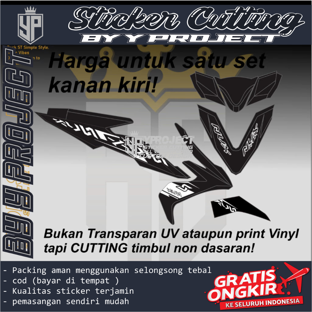 STRIPING BEAT NEW ESP STICKER CUTTING STRIPING CUTTING BEAT STICKER MURAH MOTOR BEAT