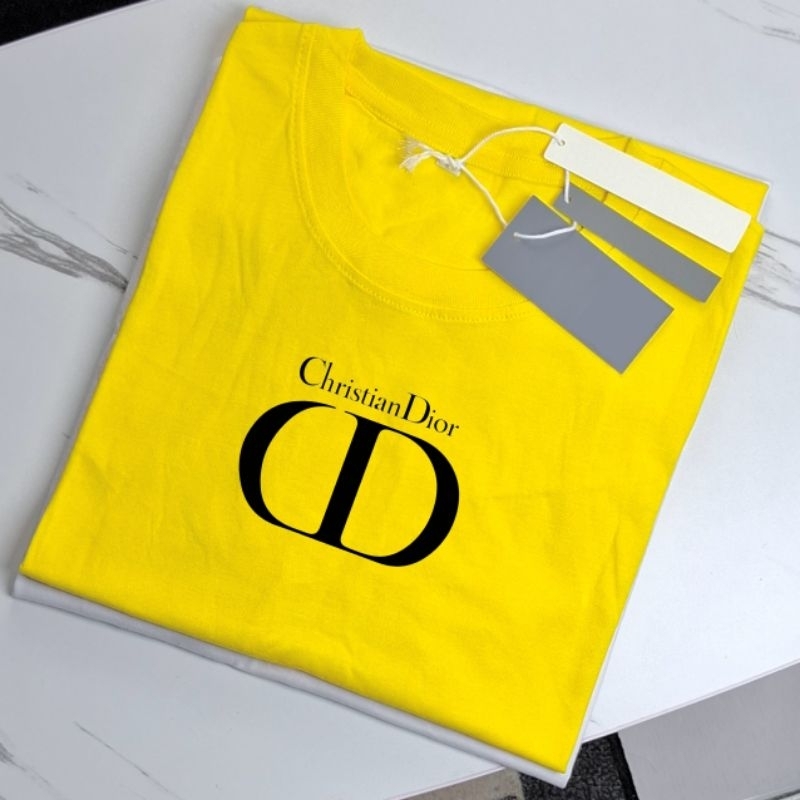 (siap kirim) kaos brandet terbaru//kaos brand pria wanita//kaos premium cristian dior