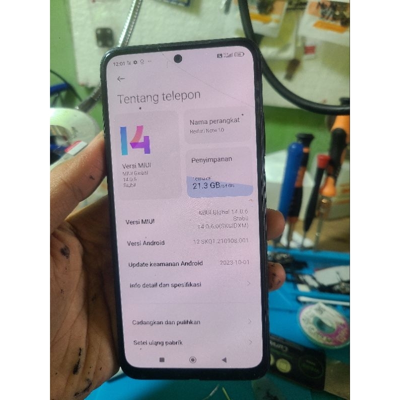 mesin redmi note 10 4g mesin Xiaomi redmi note 10 4/64