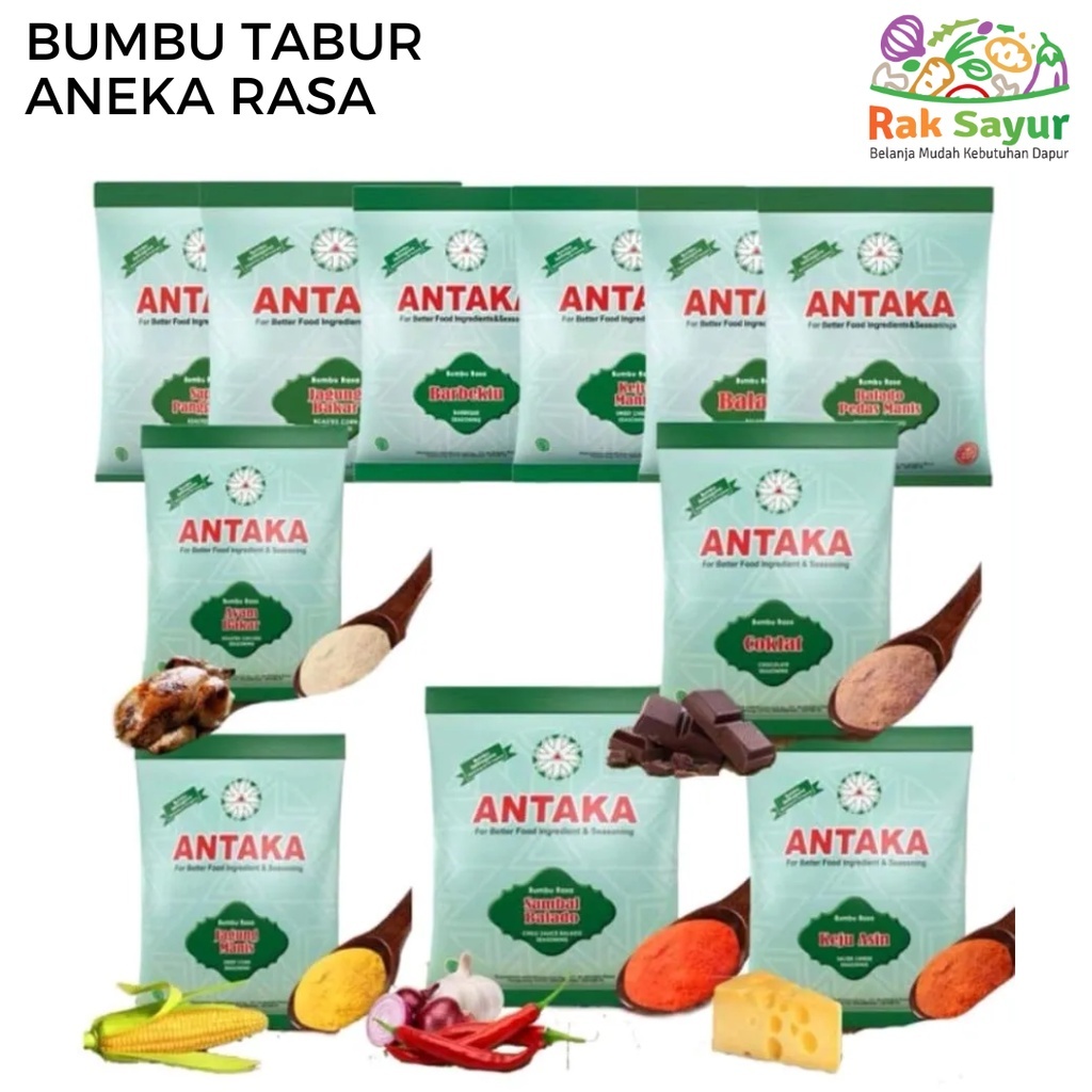 

Bumbu Tabur Aneka Rasa Antaka 100gr Padang Pasar Online Murah Padang