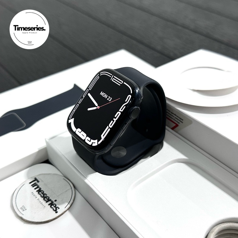 Ex iBox ID/A iWatch Series 7 45mm Midnight Fullset Original