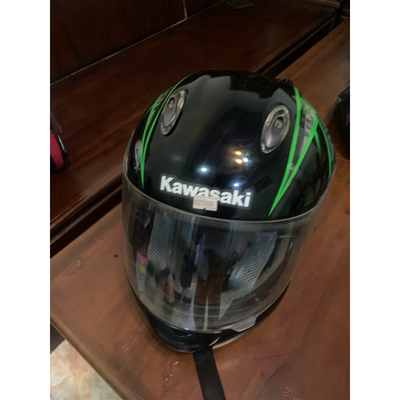 HELM BEKAS KAWASAKI FULLFACE