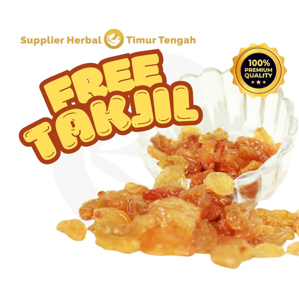 

[FREE TAKJIL] KISMIS GOLDEN RAISIN