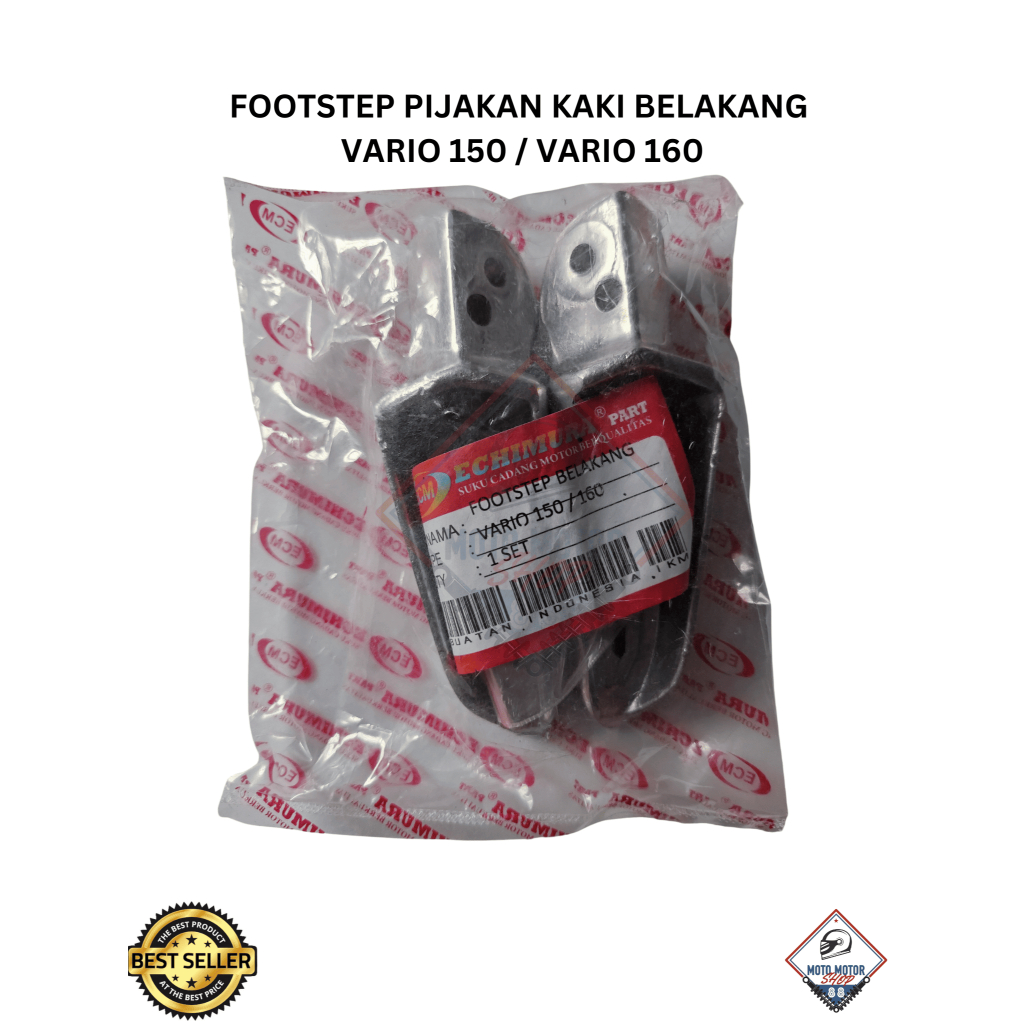 FOOTSTEP PIJAKAN KAKI BELAKANG VARIO 150 / VARIO 160