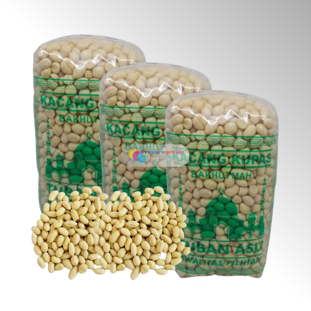 

Kacang Kupas Tanah Mentah Tuban Jumbo Grosir 350ml