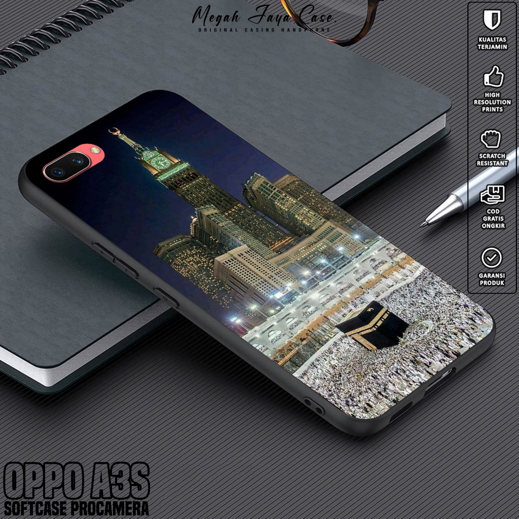 Case Oppo A3S - Casing Hp Oppo A3S Motif ISLMC - Silikon Oppo A3S - Softcase Hp Oppo A3S - Kondom Hp