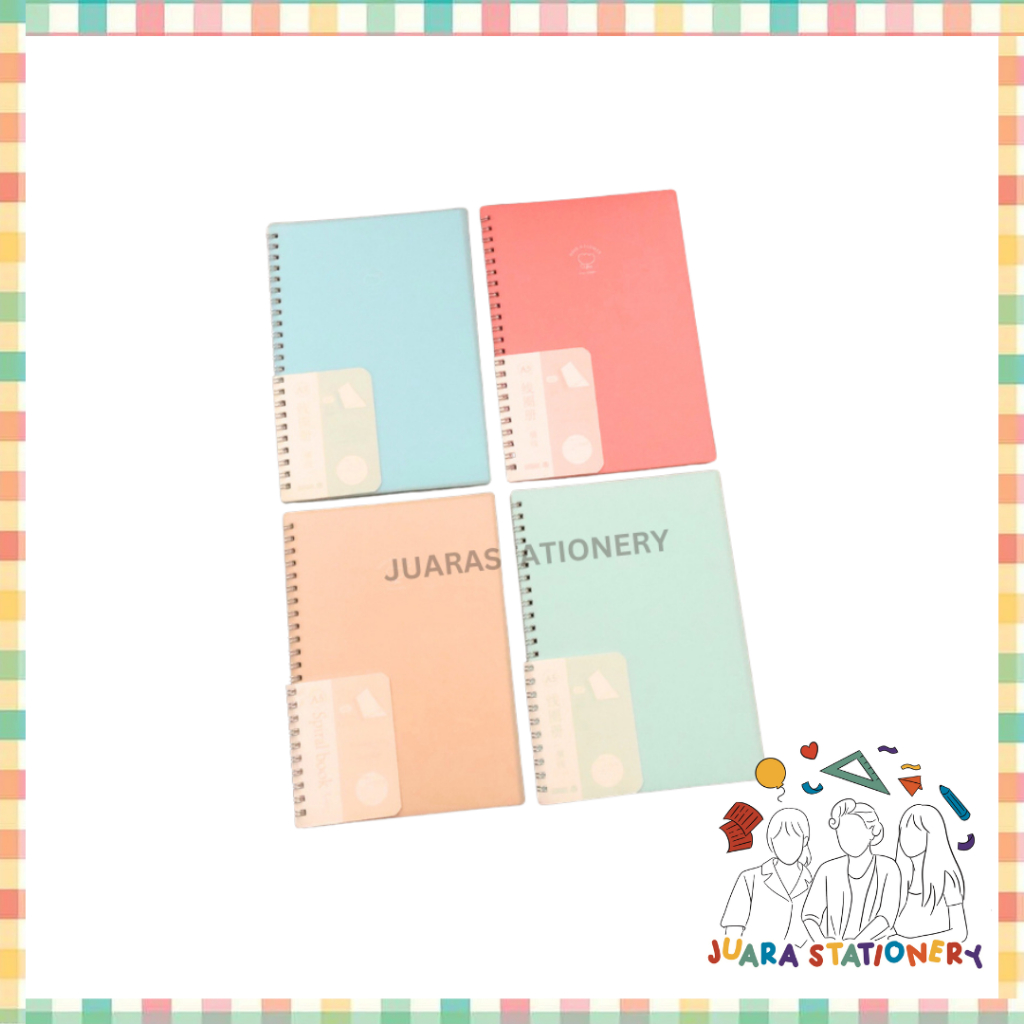 

Notebook Import Korea Cute Flower Pastel (2507) / Diary Warna Buku Tulis Bergaris Catatan Bergaris Ruled Notebook Joyko Jayco Joyco