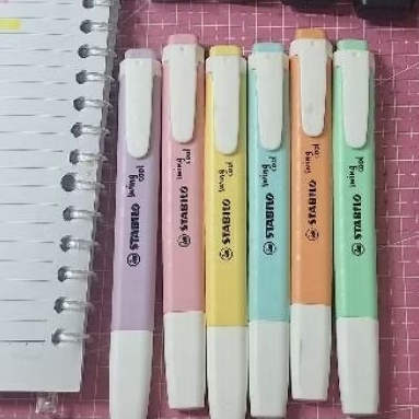 

STABILO swing cool Pastel Highlighter Pen Marker Spidol Warna Warni Stationery Set Alat Tulis