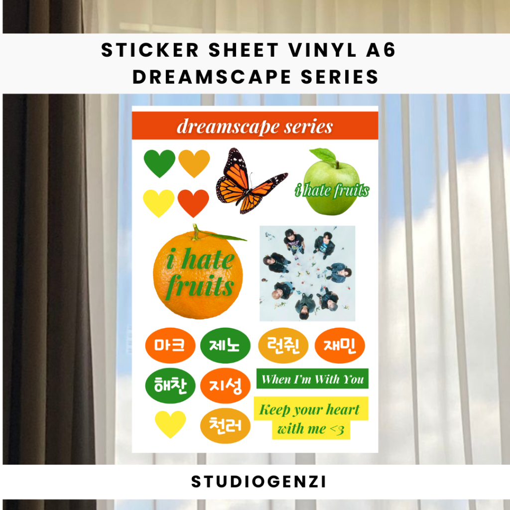 

Dreamscape Series Stiker Vinyl A6 | Stiker K-Pop NCT, Stiker Deco, Journaling Aesthetic
