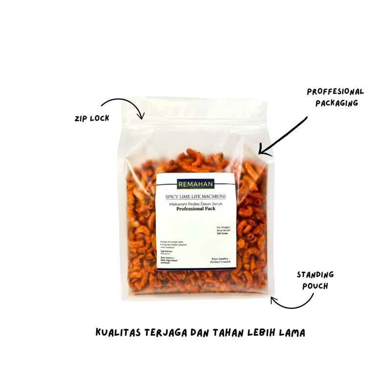 

Makaroni Pedas Daun Jeruk 500gram