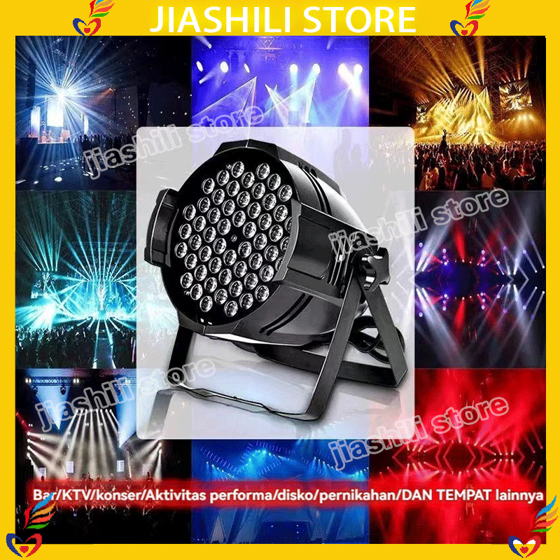 36w 54w Lampu Sorot Panggung Disco 36led Par Light Led Mini Par Par Light 54 Led Parlight Mini Par 3
