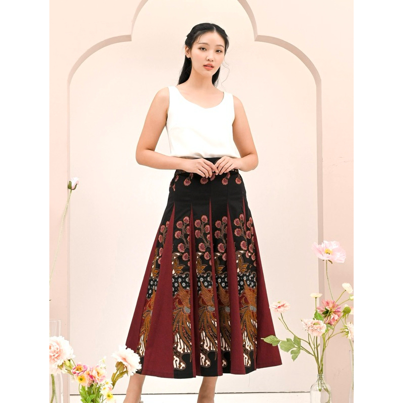 Rok Panjang batik - Rok Batik Modern - 141AAN