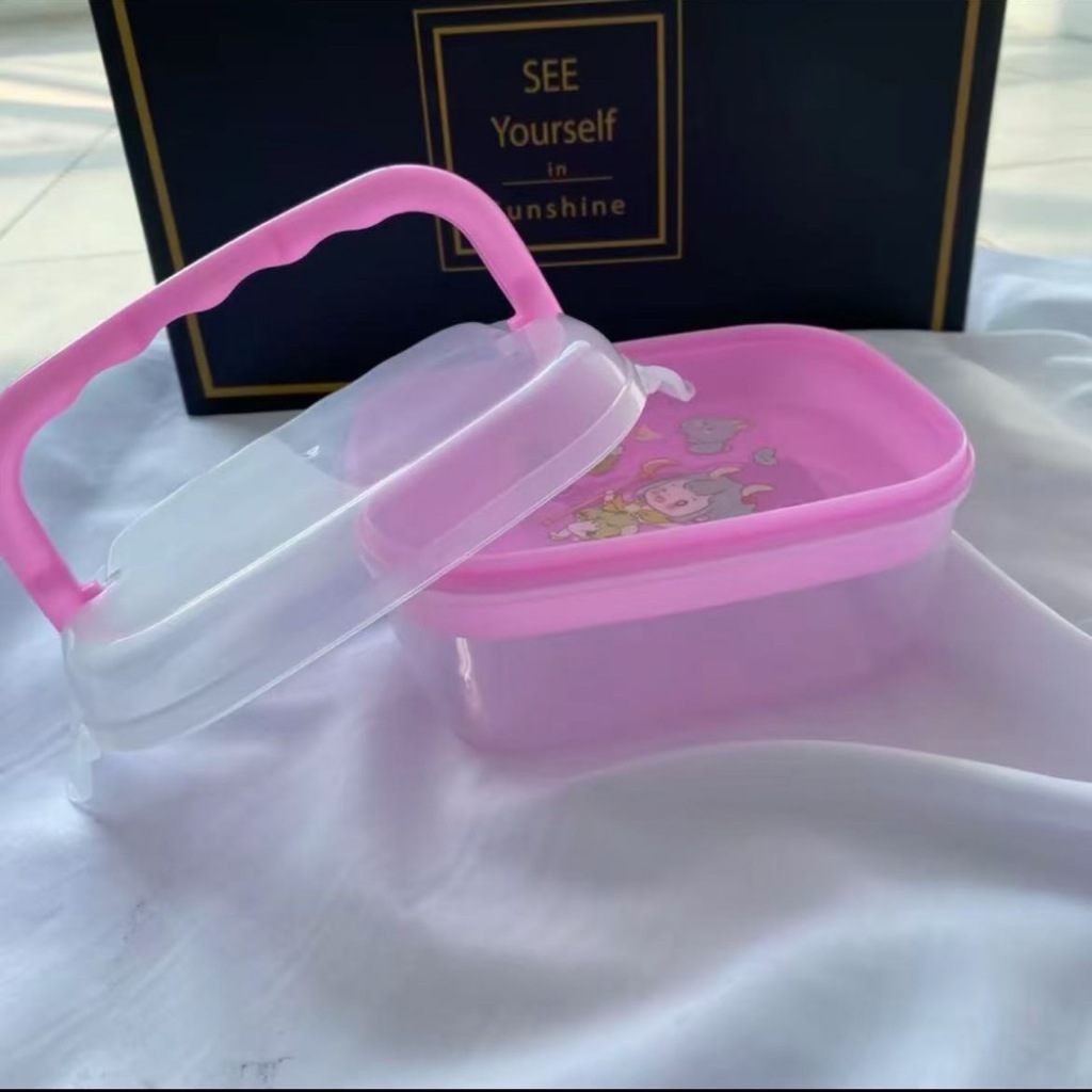 NEW PRODUCT TERBARU LUNCH BOX/KOTAK MAKAN/LUNCH BOX MURAH MERIAH/KOTAK MAKAN KECIL MINI/KOTAK BEKAL