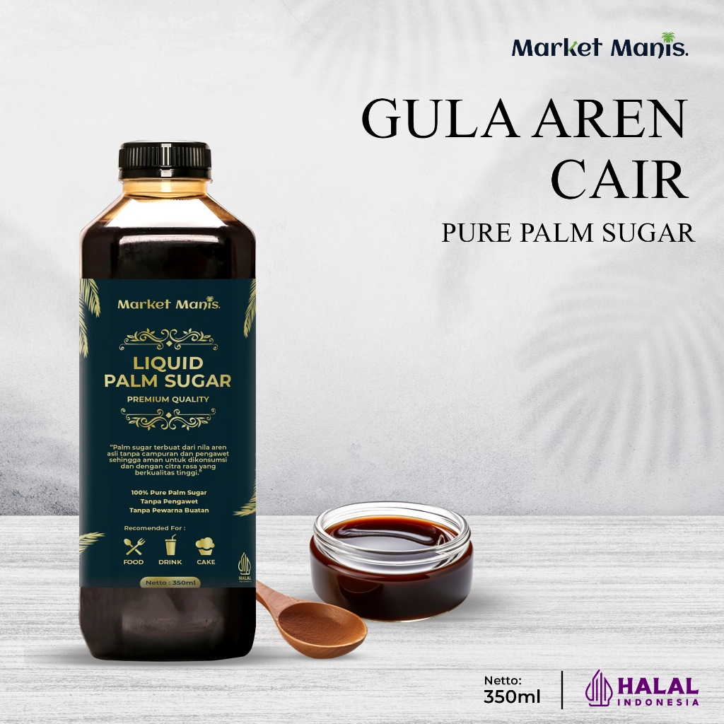 

Gula Aren Cair / Syrup Palm Sugar Organik Market Manis