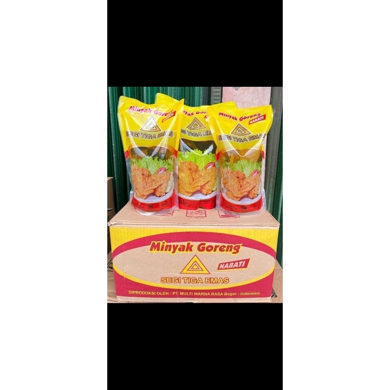 

Minyak Goreng Segitiga Emas 1Liter