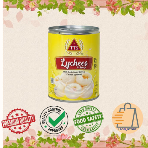 

TTS Leci Lychee kaleng buah / Lychees in syrup 567gr