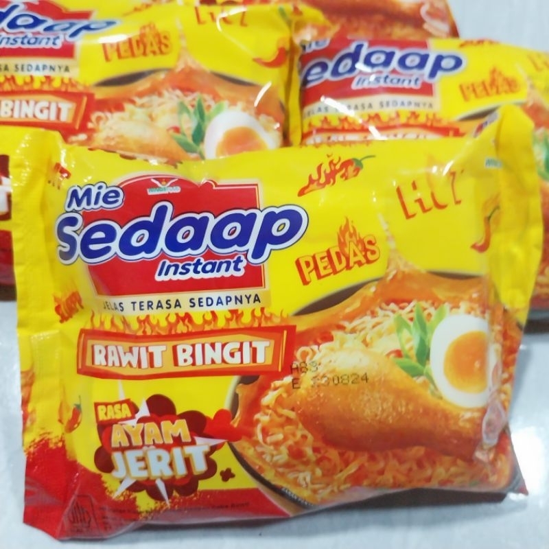 

(dix collection) SEDAAP MIE INSTAN RAWIT BINGIT AYAM JERIT 90gr