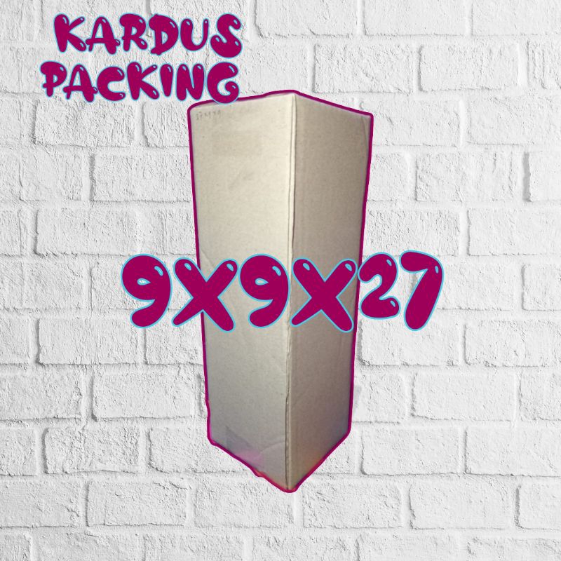 

kardus packing uk 9x9x27 kardus kecil kardus besar