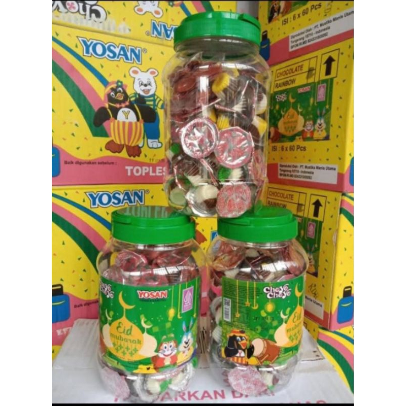 

Yosan Toples Chocolate Rainbow exp 2026