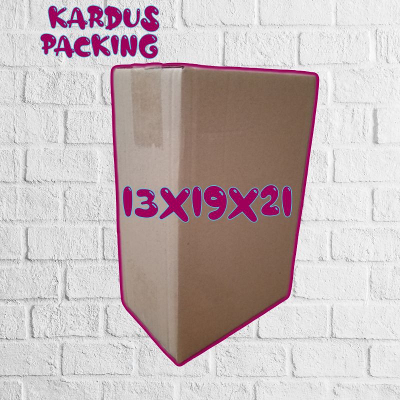 

kardus packing UK 13x19x21 kardus kecil kardus besar