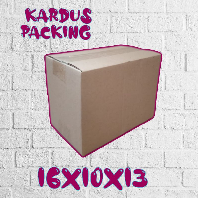 

kardus packing UK 16x10x13 kardus besar kardus kecil