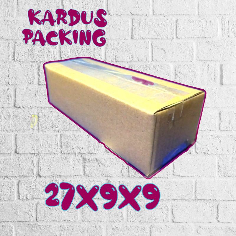 

kardus packing UK 27x9x9 kardus besar kardus kecil