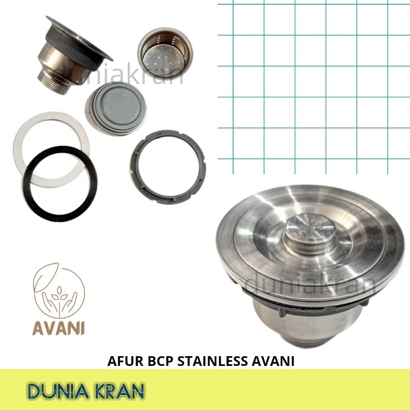 AVUR BCP STAINLESS AFUR BCP AFUR SINK AVANI