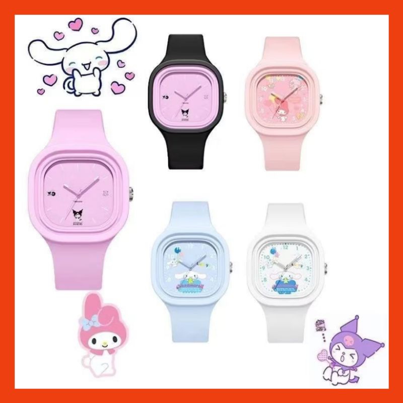 jam tangan anak perempuan/jam tangan anti air /Jam tangan anak jelly /Jam Tangan Anak with light