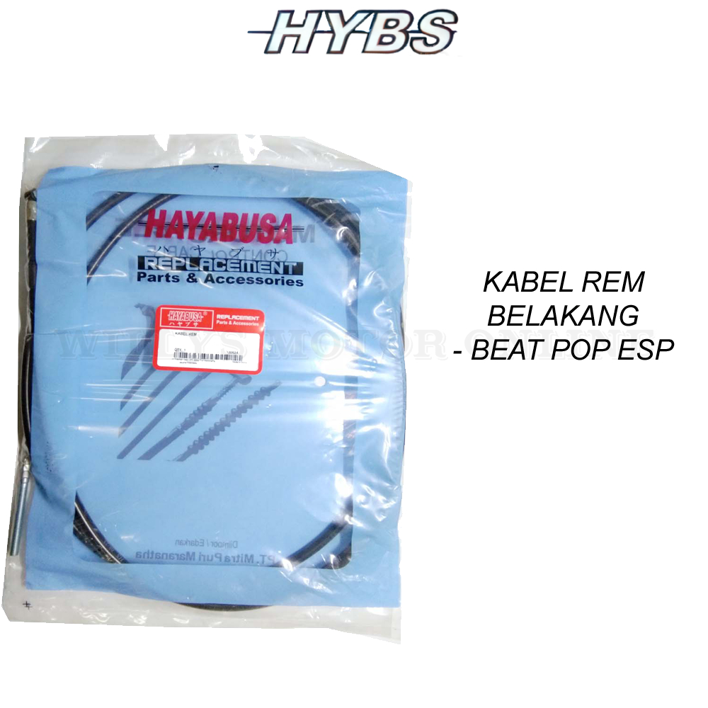 Kabel Rem Beat Pop ESP HAYABUSA Kabel Rem Belakang Beat Pop