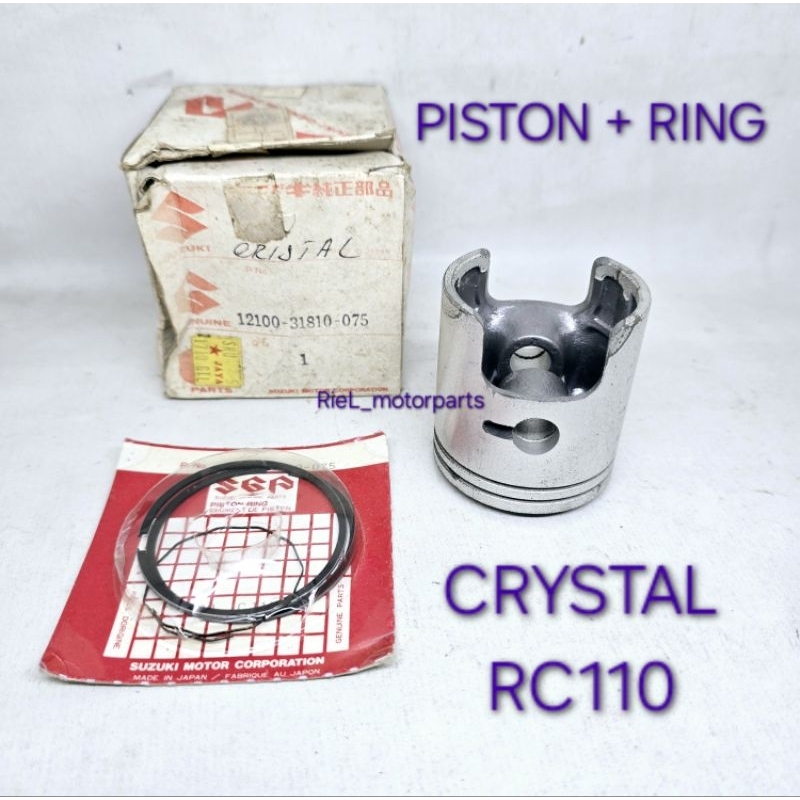 Piston Kit (SGP) RC110 / CRYSTAL / KRISTAL RC 110 STANDAR