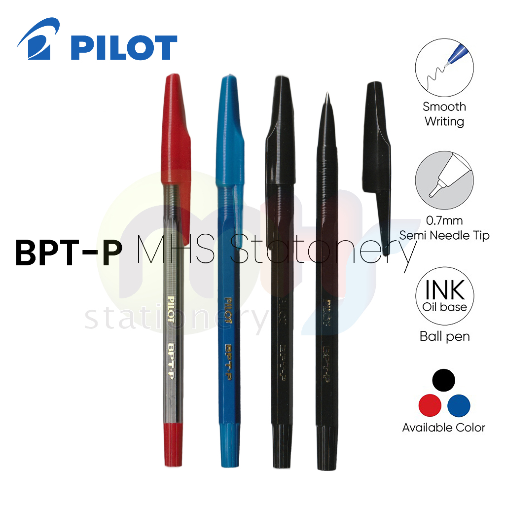 

Pulpen Ballpoint Pena Bolpoin Pilot BPT-P 0.7 mm 100% Original BPTP
