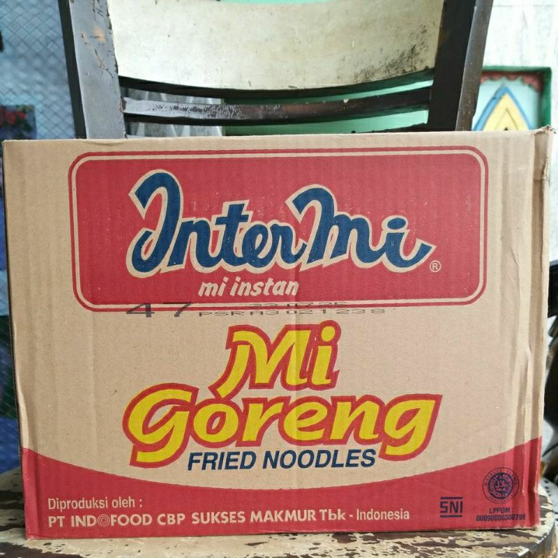 

( 1 dus isi 40 bungkus ) intermi goreng fried noodles