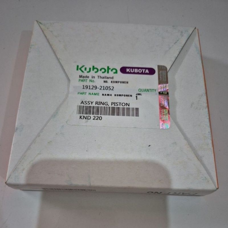 KND220 Ring Piston Seher Mesin Kubota KND 220 Mesin Diesel Kubota