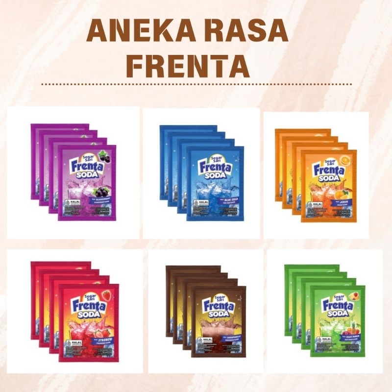 

Frenta Soda minuman sachet