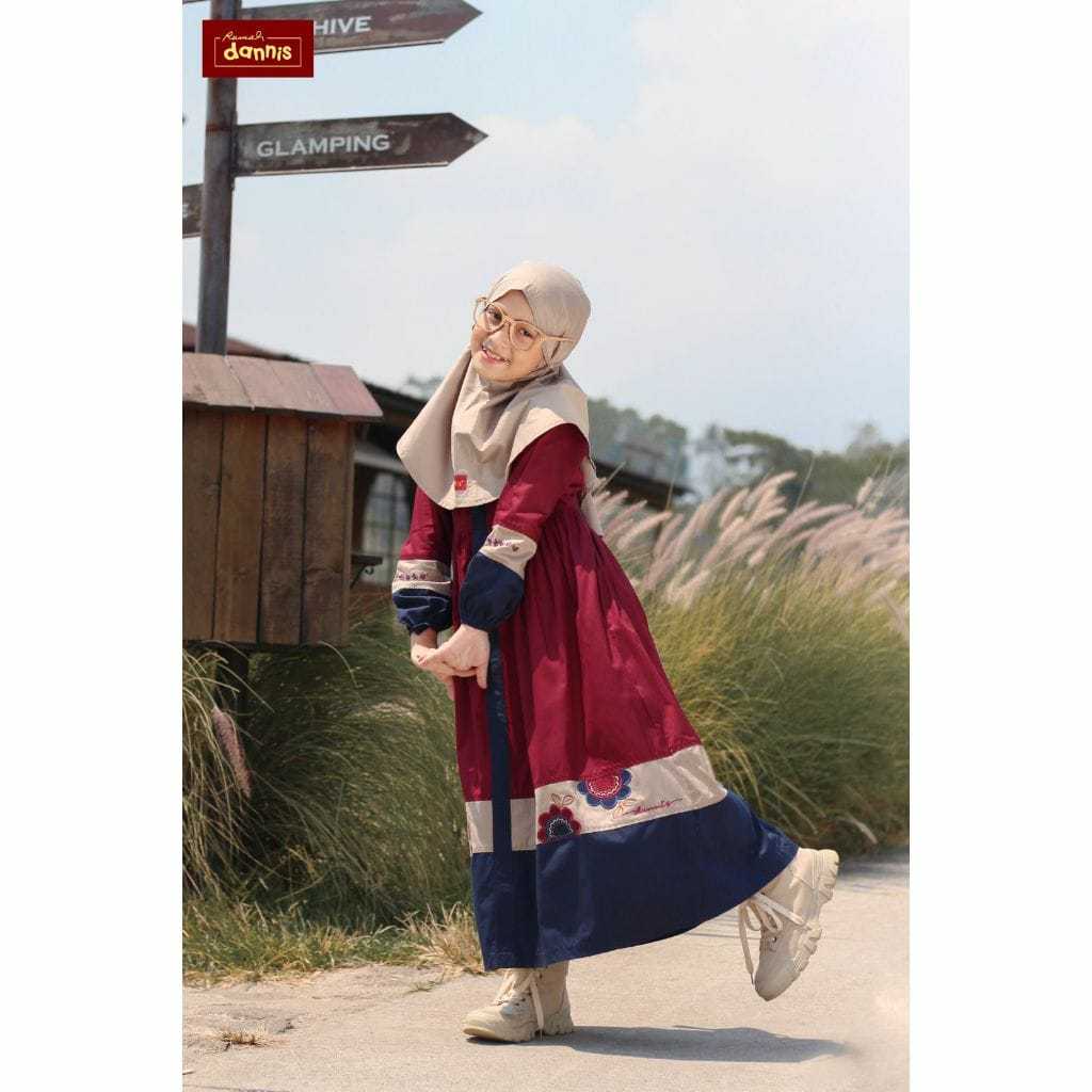 [1,2] SALE 25% [RUMAH DANNIS]  SALE Obral Couple Sarimbit Busana Pakaian Jubah Gamis Setelan Rok Aba