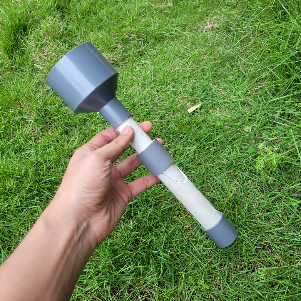 Kepala Alat Tabur Pupuk Padat Semi Otomatis Paralon Pipa 2 Dim