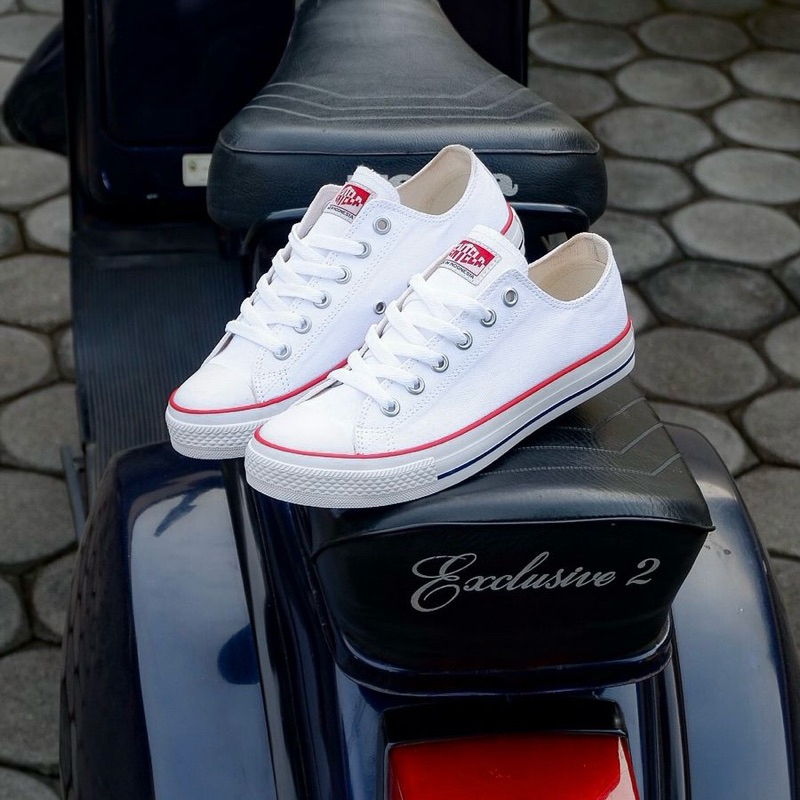 ventela ethnic low white sepatu ventela murah putih original