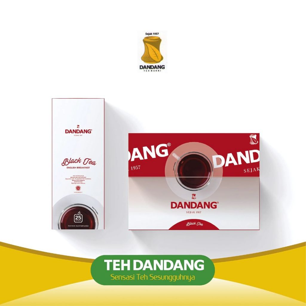 

Dandang Box Black Tea 25s/Teh Kemasan/Teh Celup/Black Tea/Teh Hitam