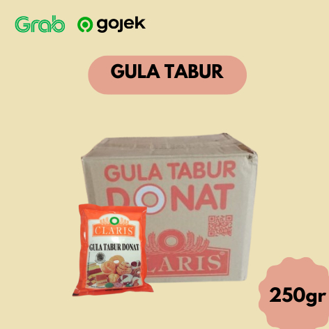 

Claris Gula Tabur Donat 250 gram - 16 Pcs (1 Dus)