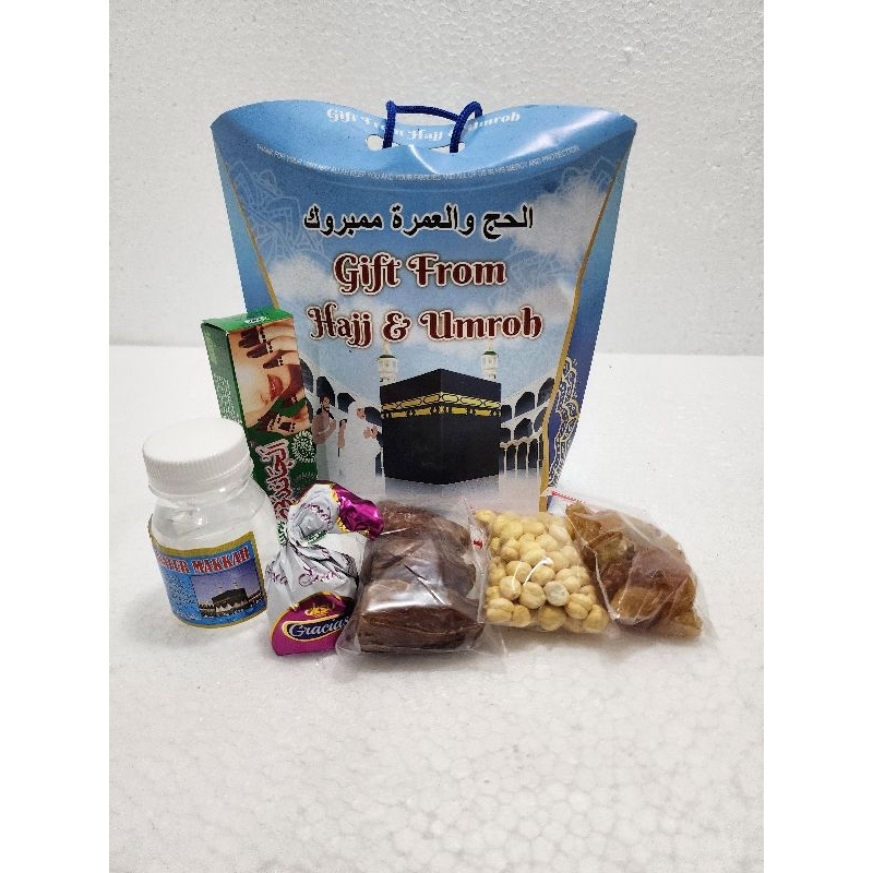 

paket hemat haji dan umroh plus hena kuku tas jijing