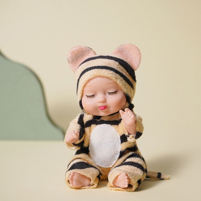 BIG SALE Boneka Boneka Simulasi Mainan Boneka Bayi Super Mini Reborn Newborn Perempuan Tidur Mini